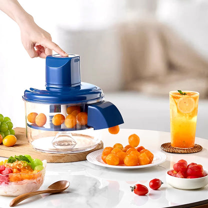 EzPeel Pro – Electric Grape, Garlic & Cherry Tomato Peeler | Rechargeable Hands-Free Skin Remover for Small Fruits & Veggies