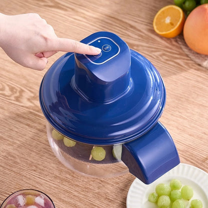 EzPeel Pro – Electric Grape, Garlic & Cherry Tomato Peeler | Rechargeable Hands-Free Skin Remover for Small Fruits & Veggies