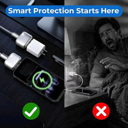 140W Fast Charging Automatic Pop-off Charging Disconnector Type-C, Smart Auto Stop Charging Adapter KH51 by KUWAJIA