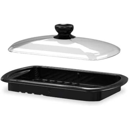 3-in-1 Breakfast Maker: Electric Oven, Griddle Pan & Coffee